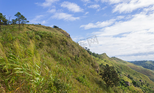 Phu Langka National Park Phayao Northern Thai 风景山