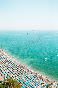 Vietri sul Mare 的美丽景色，阿马尔菲海岸的第一个城镇，坎帕尼亚萨勒诺湾