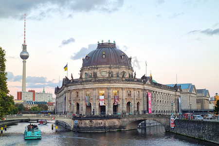 德国柏林，2022 年 10 月 2 日：柏林博德博物馆。
