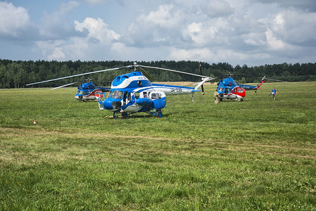 第16届世界直升机大赛参赛队伍直升机