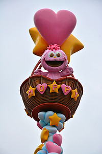 环球影城芝麻街主题Moppy气球之旅