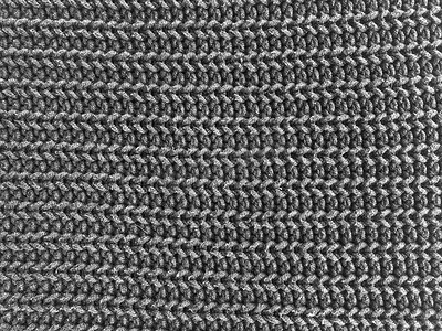 手工编织纹理与宏观编织线程。