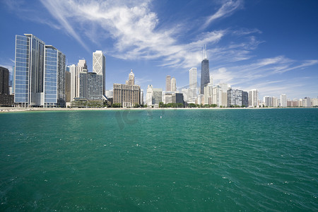 芝加哥迷人的黄金海岸