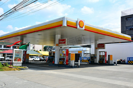 菲律宾奎松市壳牌加油站立面