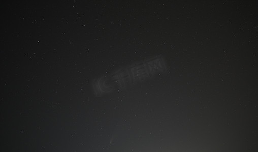北斗七星星空摄影照片_新智彗星