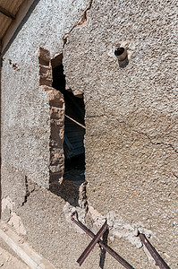 废弃的钻石矿 Kolmanskop 破败的建筑