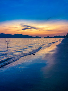 泰国沙敦的 Pak Bara 海滩