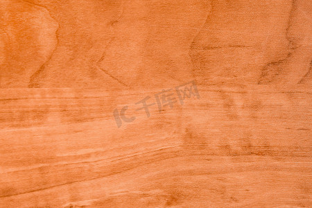 橙色桌面背景摄影照片_具有天然抽象图案的木质棕色纹理，桌面木材橙色材料木材背景