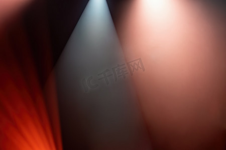 聚光灯投影仪舞台红光背景