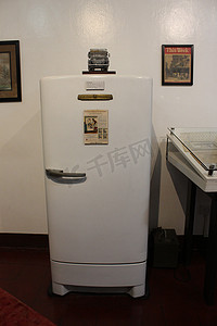 第一联合大厦博物馆的通用电气冰箱