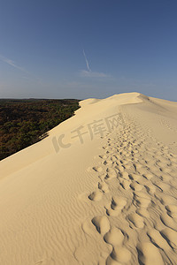 dune摄影照片_法国 Dune du Pilat 的视图