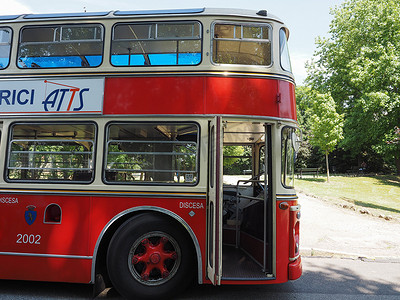 Viberti CV 61 历史复古双层巴士曾经用于