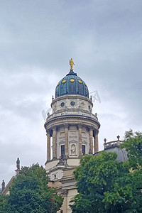 德国柏林，2022 年 10 月 2 日：柏林的德国大教堂。