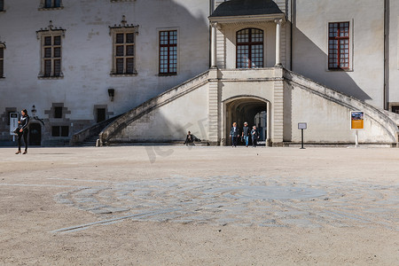 布列塔尼公爵城堡摄影照片_布列塔尼公爵城堡的建筑细节