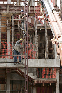 电工建筑摄影照片_建筑工人