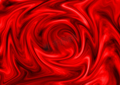 红色漩涡背景。