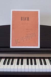 巴赫钢琴摄影照片_乐器：钢琴 (1)