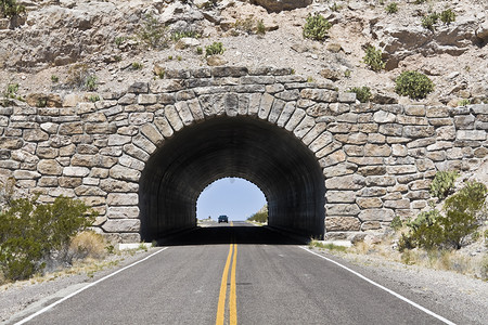 大弯国家公园摄影照片_大弯国家公园的隧道
