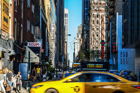 海外就学摄影照片_纽约市曼哈顿