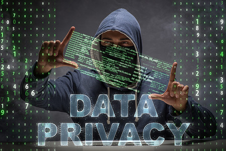 黑客窃取个人信息的数据隐私概念