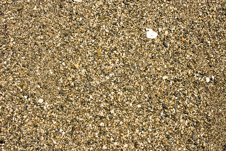 颗粒状摄影照片_沙滩上的沙地