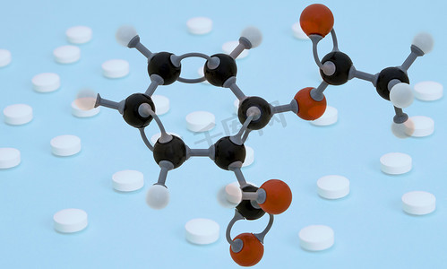 阿司匹林的分子结构
