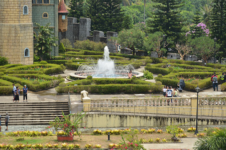 菲律宾八打雁的幻想世界主题公园喷泉