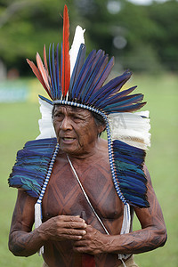 原始文明摄影照片_萨尔瓦多土著人民会议
