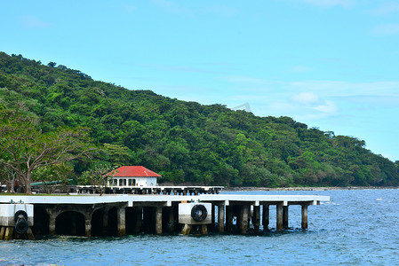 菲律宾甲米地的科雷吉多岛船坞