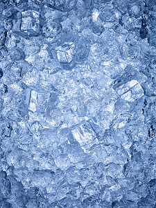 冰块背景凉水冻结
