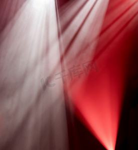 聚光灯投影仪舞台红光背景