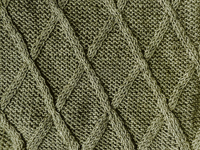 手工编织材料，带有粗编织线。