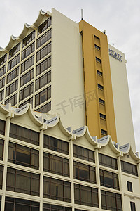 氛围酒店摄影照片_马来西亚哥打京那巴鲁凯悦酒店外观