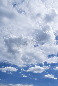 蓬松多云的蓝天景观 101