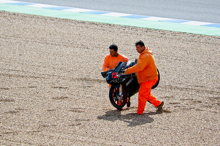 MotoGP 125cc 的 Daniel Kartheininge 飞行员