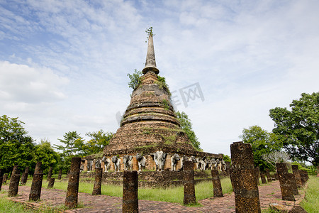 素可泰历史公园，800年的泰国古城