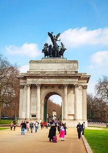 英国伦敦惠灵顿拱门纪念碑