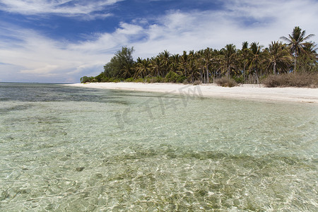 吉利摄影照片_印度尼西亚吉利艾尔热带岛屿
