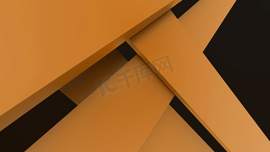 黑色背景上的对角线橙色动态条纹。