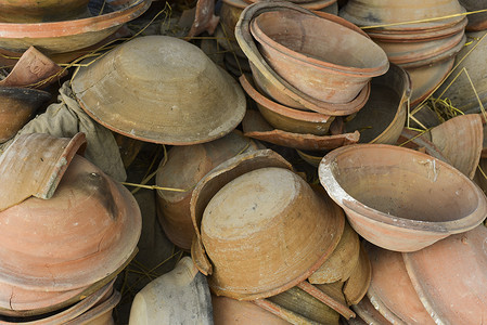 尼泊尔陶器厂的景色