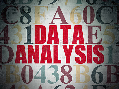 数据的概念： 数字纸张背景上的数据分析
