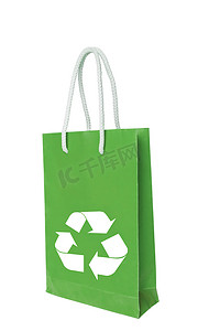 绿色环保纸购物袋