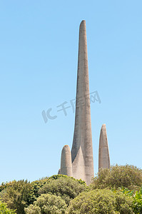 荷兰语摄影照片_帕尔的南非荷兰语纪念碑