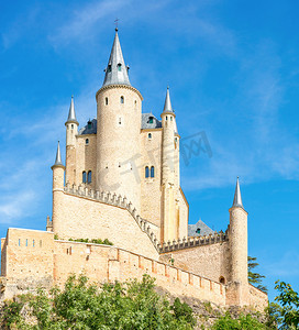 西班牙塞戈维亚城堡