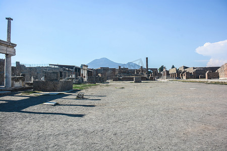 庞贝古城原始照片