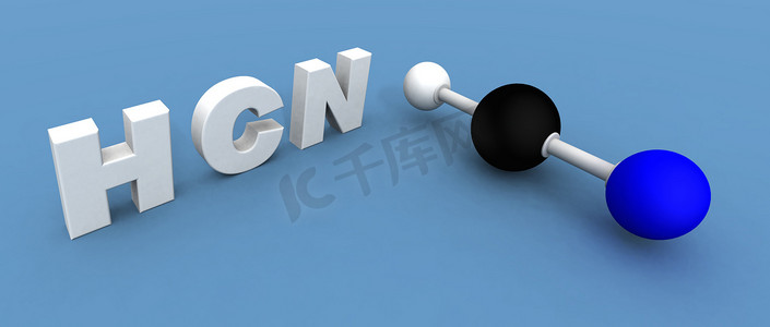 氢分子摄影照片_氰化氢分子