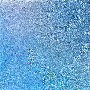 梦幻水晶摄影照片_梦幻般的窗户上的霜纹