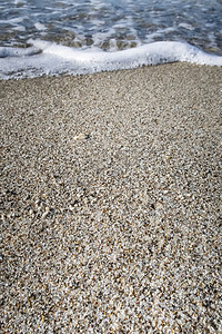 从海边的海景在夏季作为背景