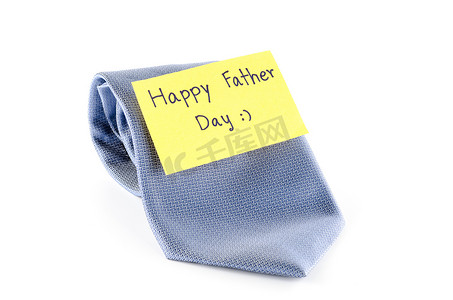 领带卡标签写父亲节快乐词