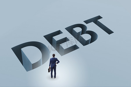 债务和借贷概念中的商人